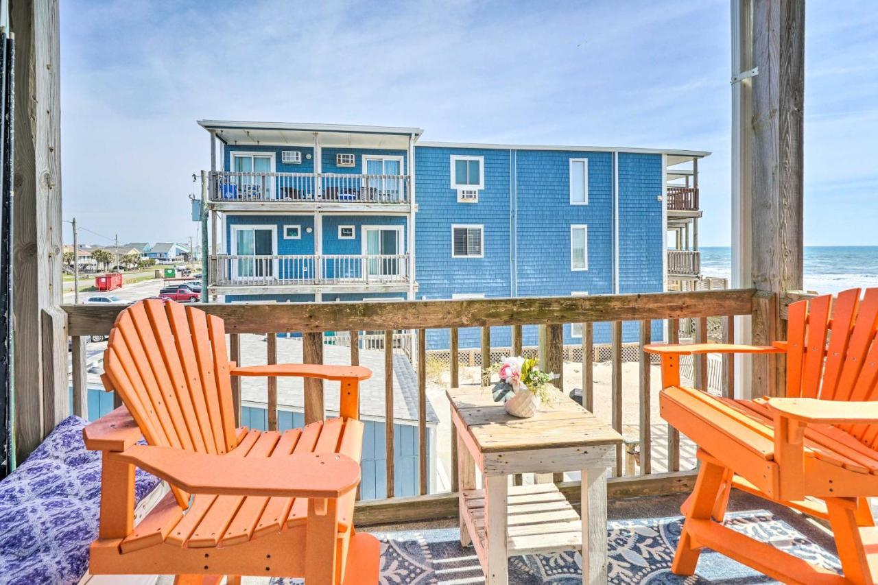 North Topsail Condo - Steps To Beach! North Topsail Beach Exterior photo